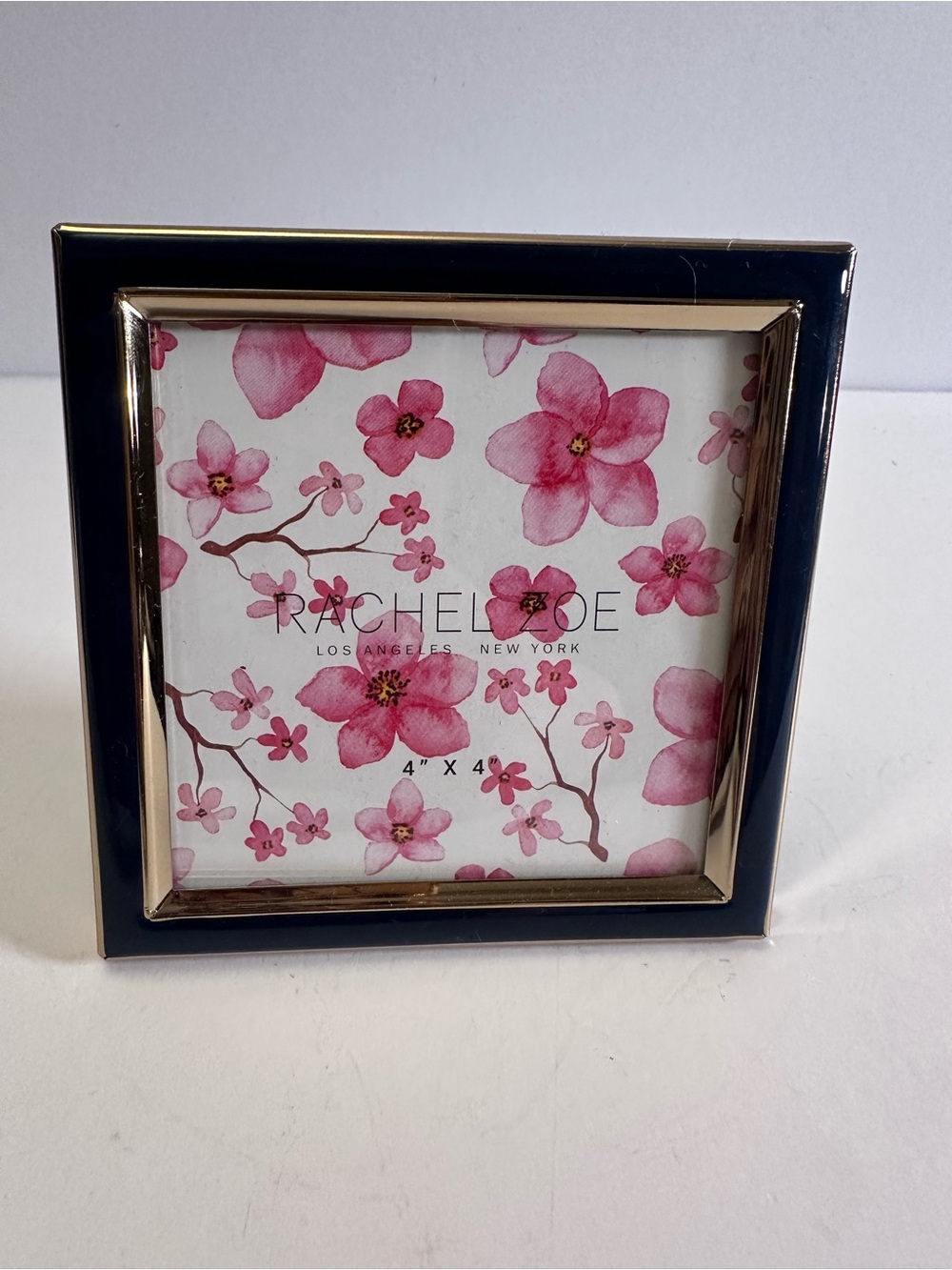 Hollywood glam Rachel Zoe Black & Gold Modern Glam 4×4 Photo Frame
